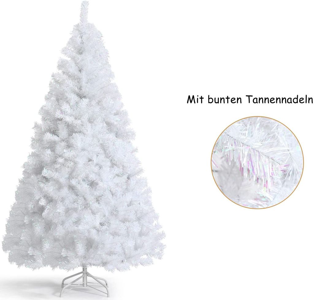 180cm weißer künstlicher Weihnachtsbaum, Kaufland.de