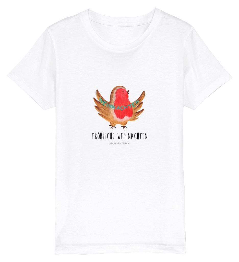Mr. & Mrs. Panda Kleinkinder T-Shirt Rotkehlchen Produktbild 