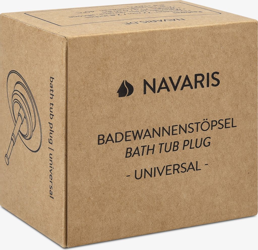 Navaris Universal Stöpsel für Abfluss mit Dichtungsring - Produktbild 6