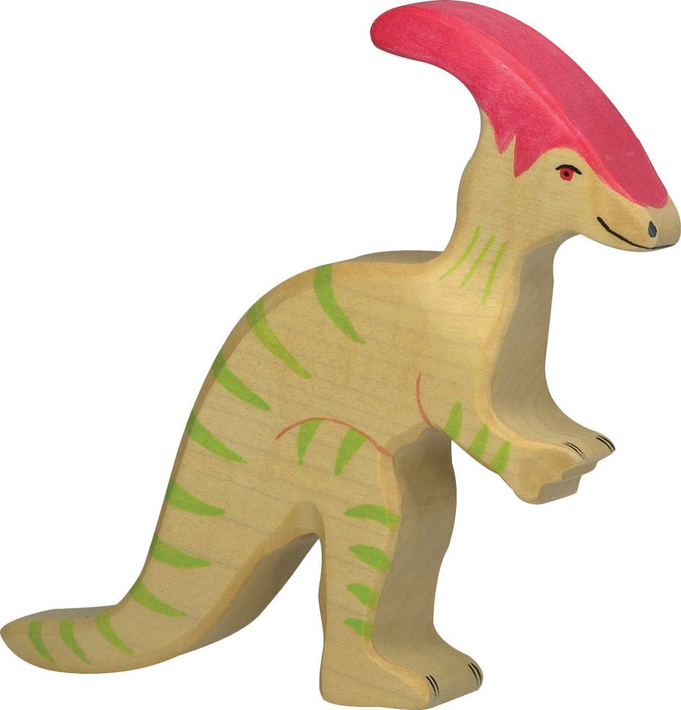 Holztiger Dinosaurier Dino Holztiere Spielfiguren Produktbild 