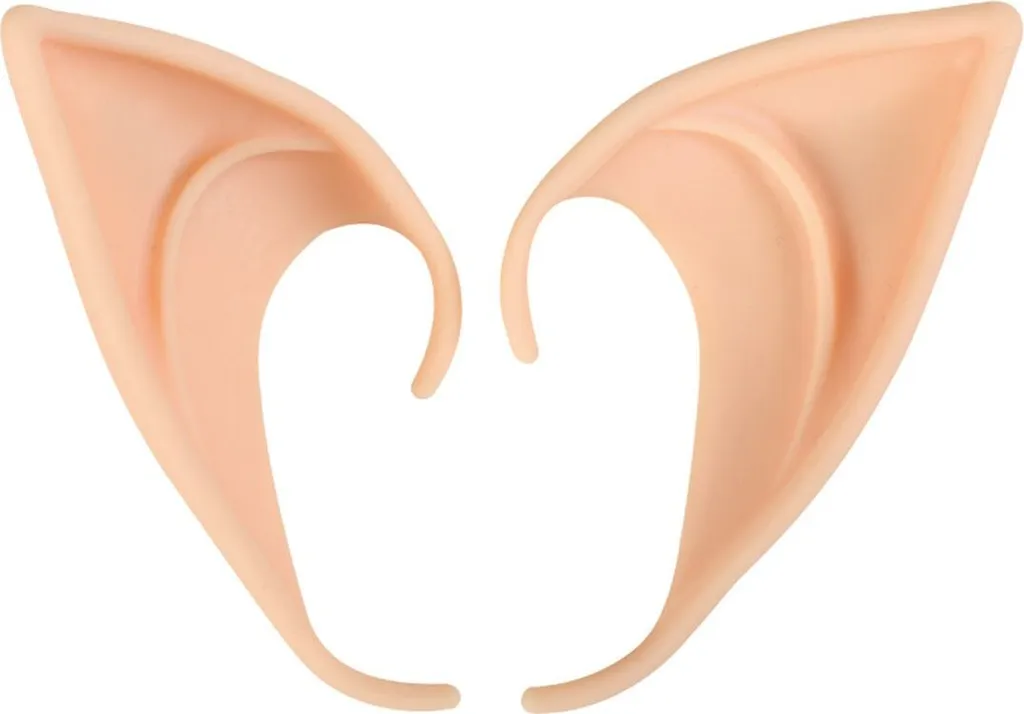 Elfen Ohren Clip-Ons - Magische Elfenohren Aus Metall Für Cosplay & Halloween In Gold