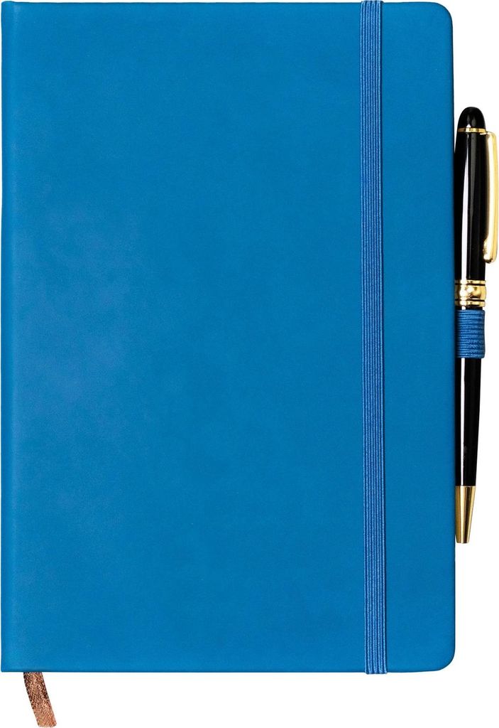 Peterson Notizbuch mit Stift Enn Blau One size