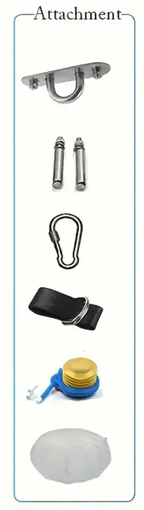 Hamac fauteuil suspendu portable avec coussin gonflable 120x90cm