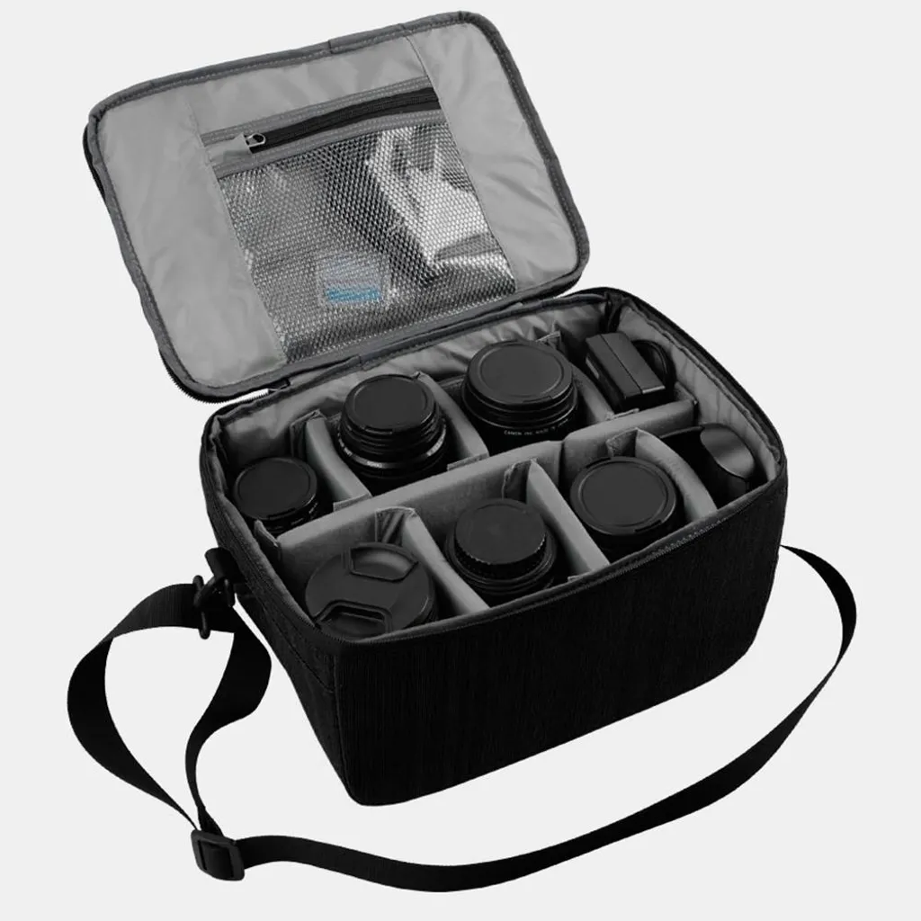 Sac étanche pour reflex à étui de courroie d'objectif noir - 3