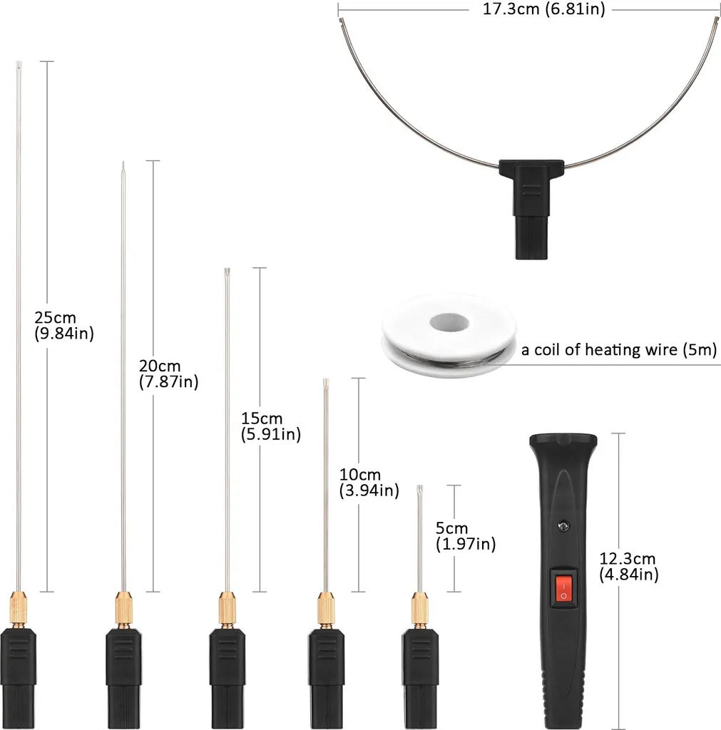 Outil de découpe polystyrène 24W pour modélisme et décors de théâtre - 6