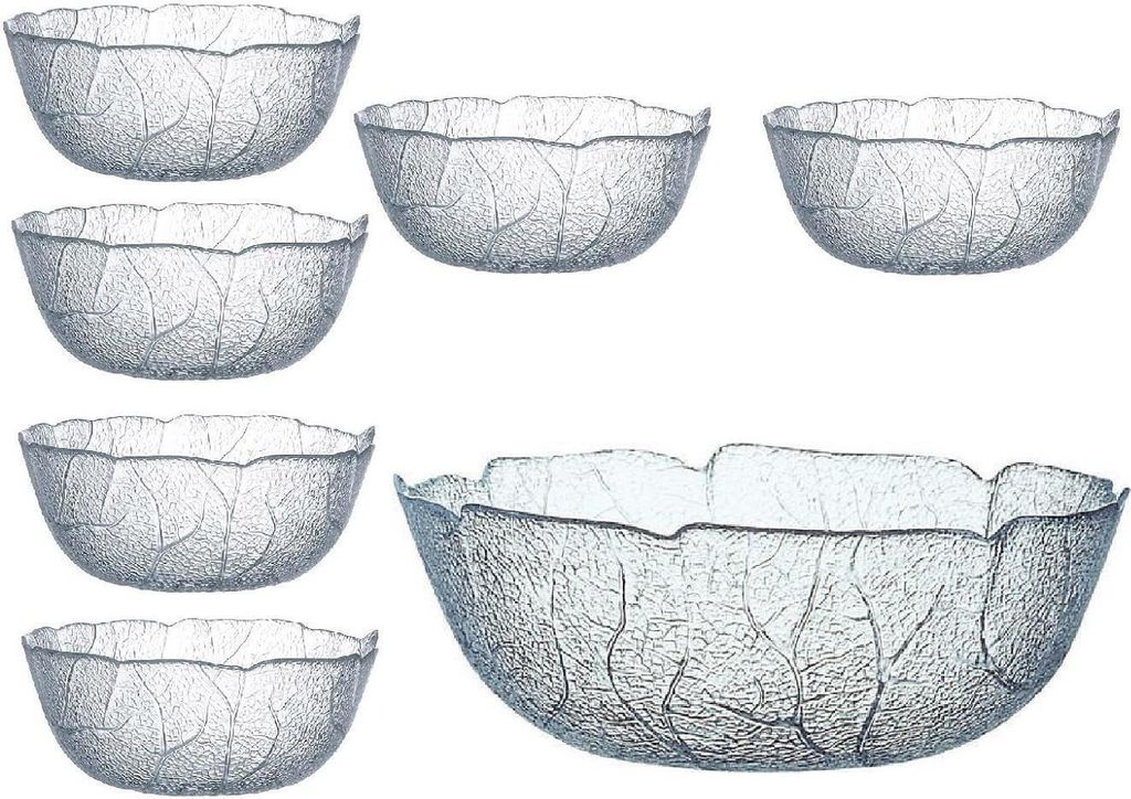 Luminarc Aspen Schüssel 27 cm+ Schalen 12 cm Set 7 tlg Produktbild 