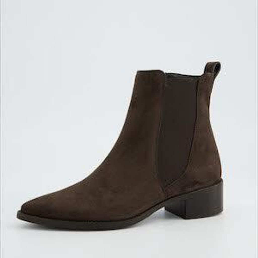 Paul Green Soft Suede Mocca Stiefelette Braun in Gr. 40.5