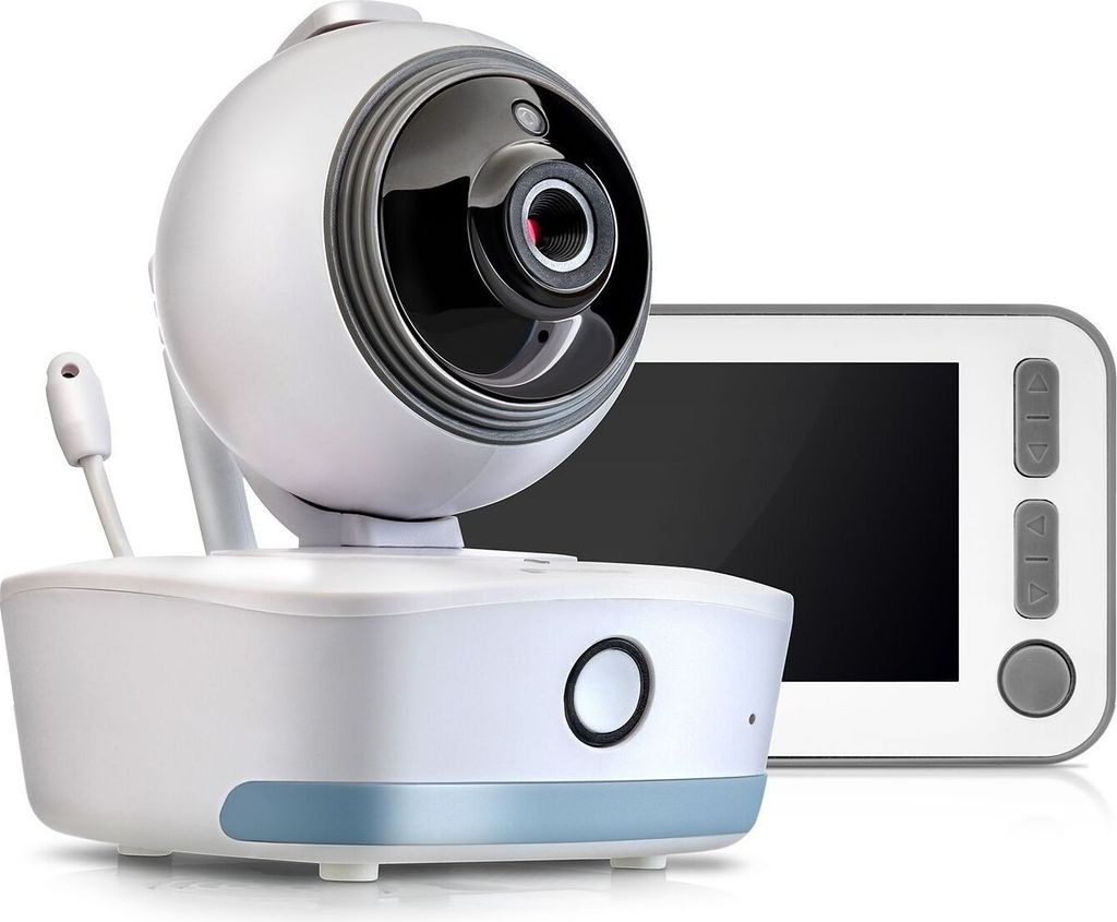 Reer BabyCam XL 80440 Video-Babyphone mit Nachtsichtkamera und Bewegungserkennung