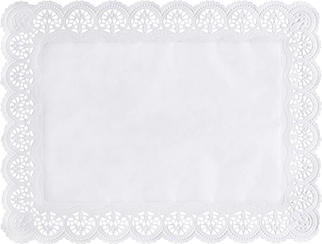 Centrini di carta Papstar quadrati bianchi 40 x 30 mm 100 Immagine del prodotto 