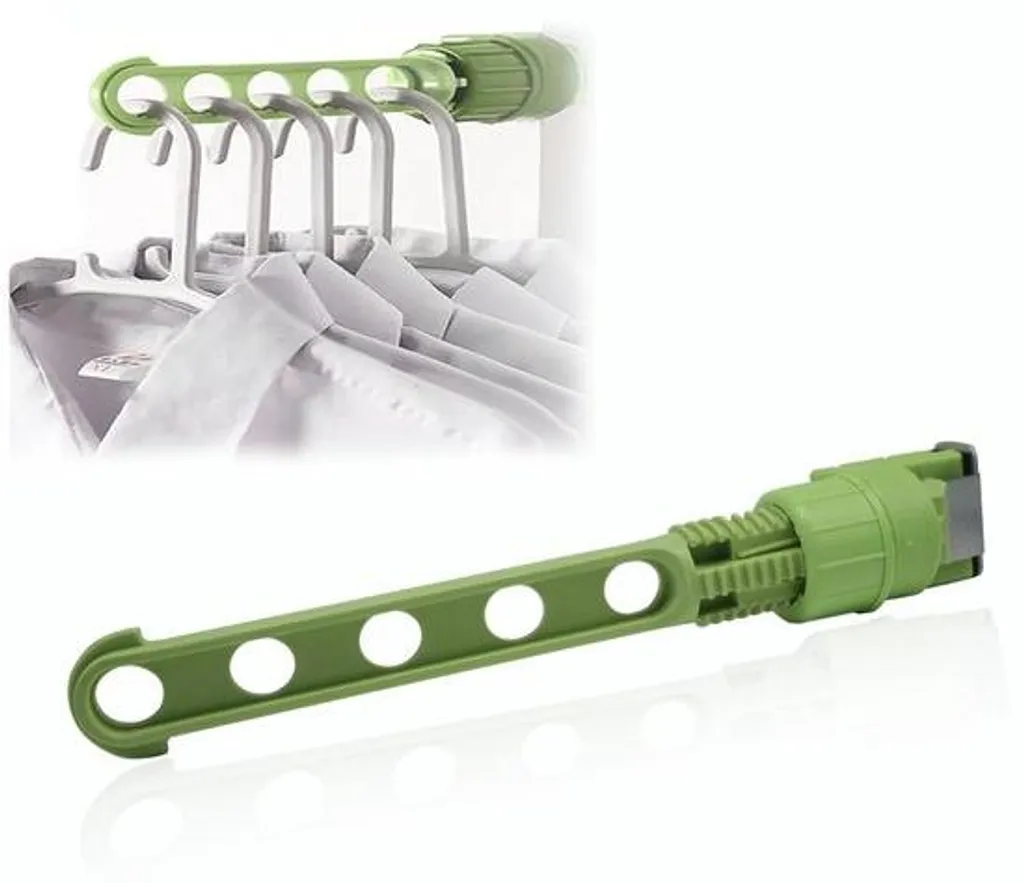 Porte-vêtements de voyage anti-plis, cintre pliable 5 places pratique