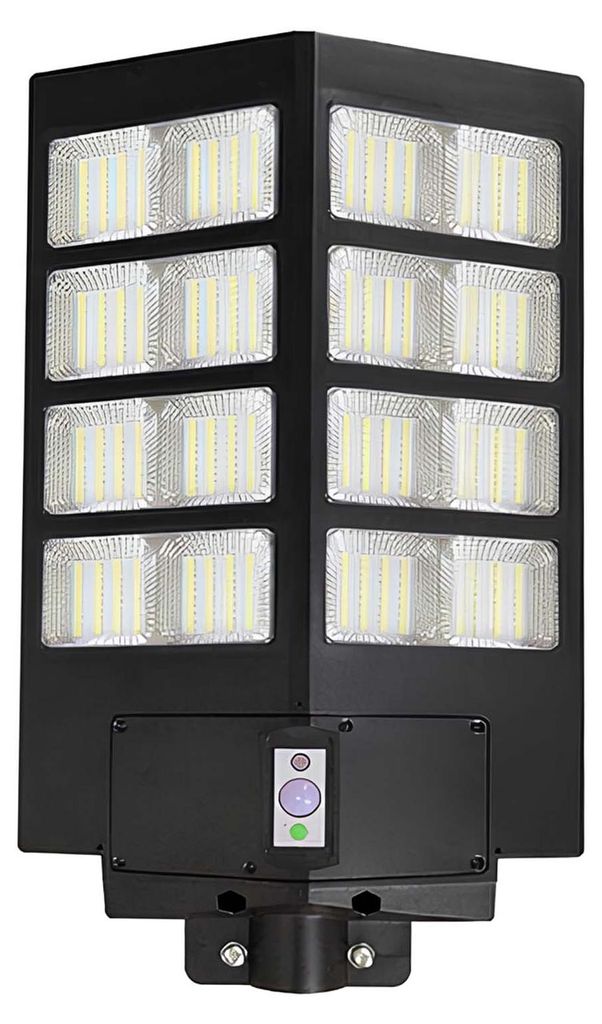 Avizar, LED Solarlaterne 13W außen mit intelligentem Bewegungssensor IP44, Schwarz