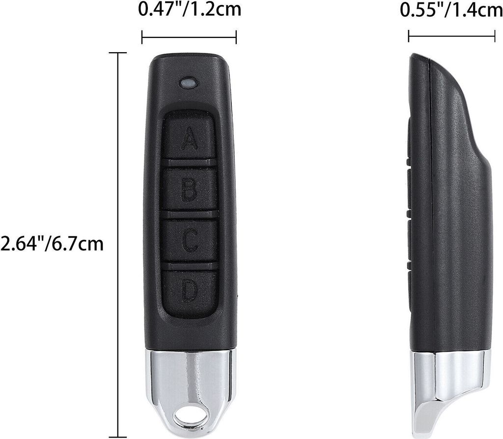 2 X 433MHZ Universal Fernbedienung Garagentor Fernbedienung Produktbild 11