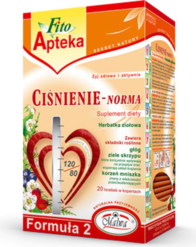 Fito Apteka Herbatka ziołowa na ciśnienie 20 torebek Produktbild 
