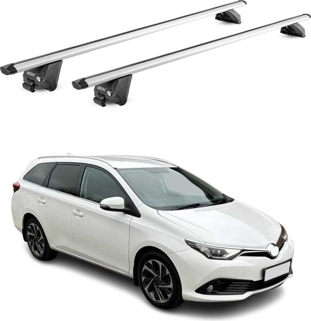 Barres de toit Barres de base pour Toyota Auris mk2 break Image du produit 