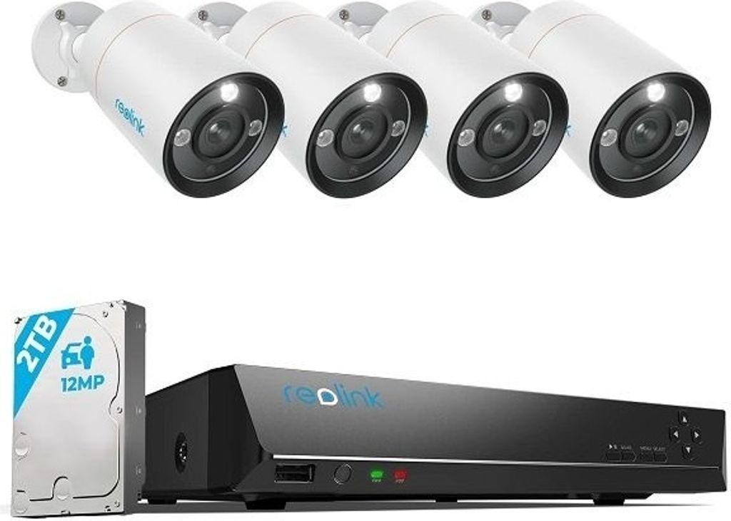 Reolink 12mp berwachungskamera aussen set 4 kaufland de