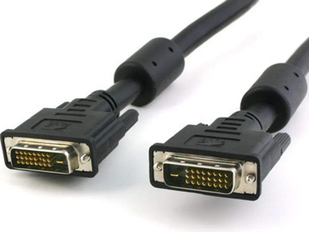 Cavo Monitor 10m Techly DVI-D Dual Link - Segnale Video Puro Ferrite