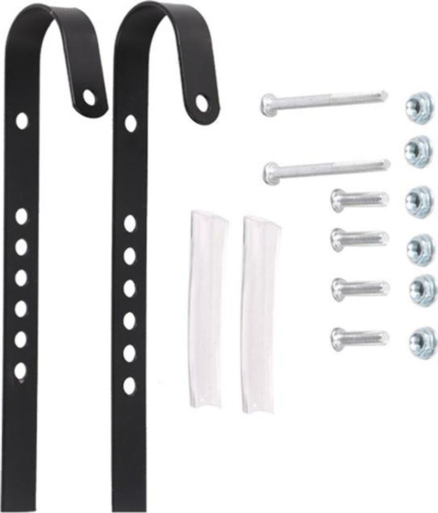 Fahrrad-Frontkorb-Installationshaken, verstellbarer Montagehaken, Kleiderbügel-Befestigung, Schnellspanner