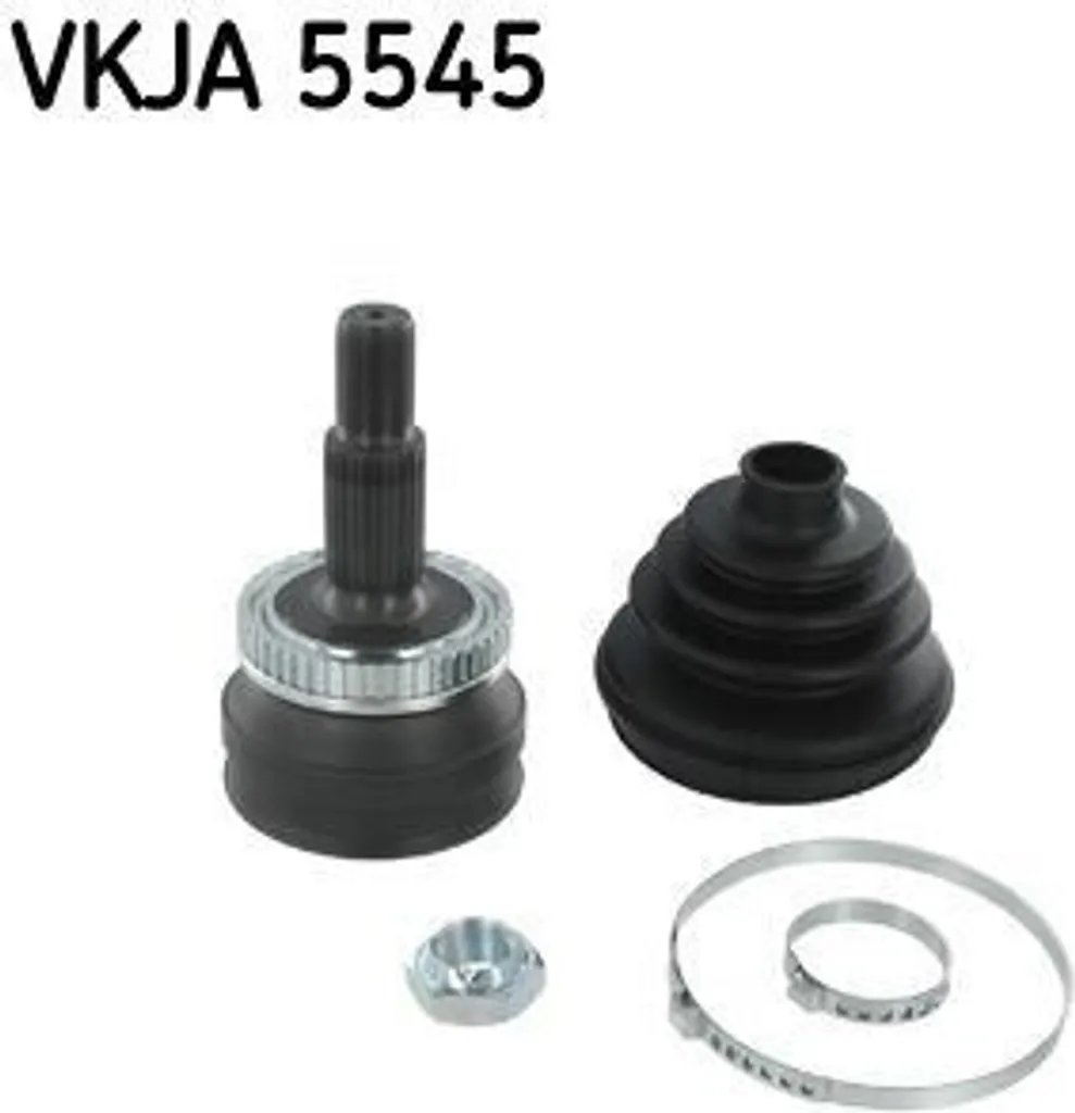 Joint d'arbre de transmission SKF VKJA 5545 pour Saab - Kit complet