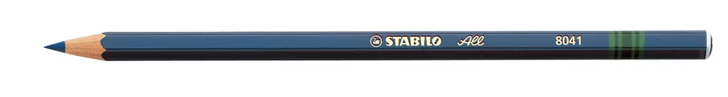Crayon Multi-surfaces Bleu STABILO All pour Marquage Verre et Plastique