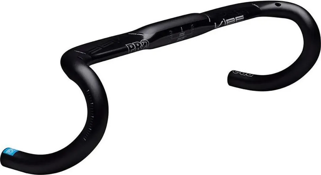 Cintre de Vélo Route PRO Vibe Aero Alloy 40mm - Guidon Course en Alu Noir