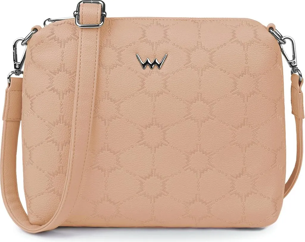 Sac à main à bandoulière Gerra Vuch abricot - Besace élégante femme