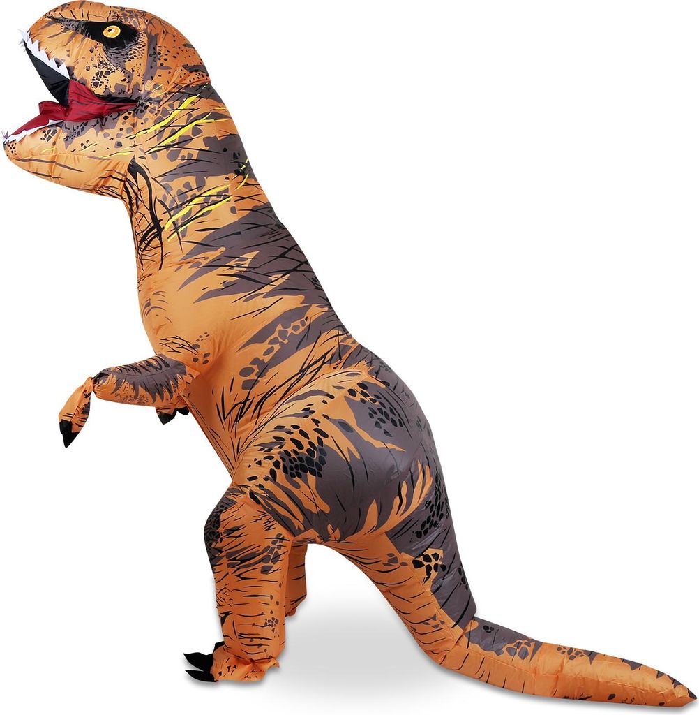 ISOISL Nafukovací kostým dinosaura T-Rex, 2 metre, pre Obrázok produktu 