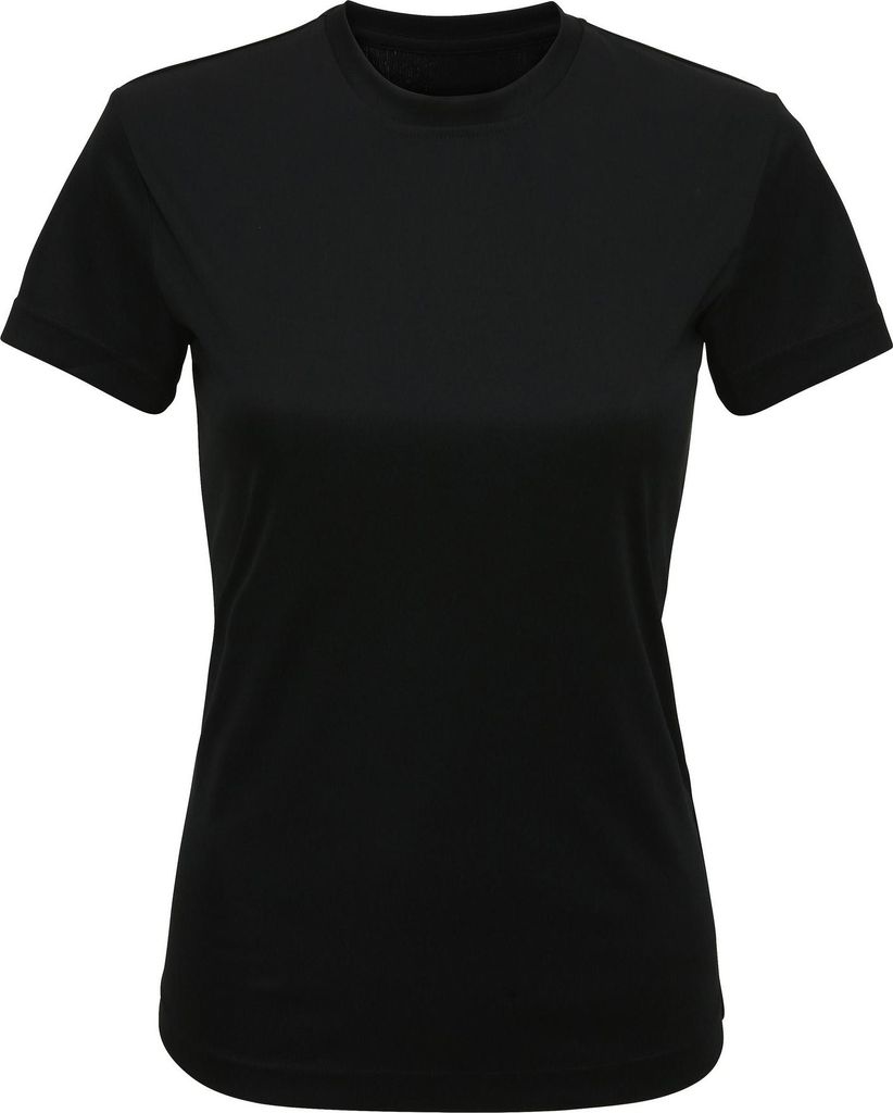 Tri Dri Damen Performance Kurzarm T-Shirt RW5573 (4XL) (Schwarz)