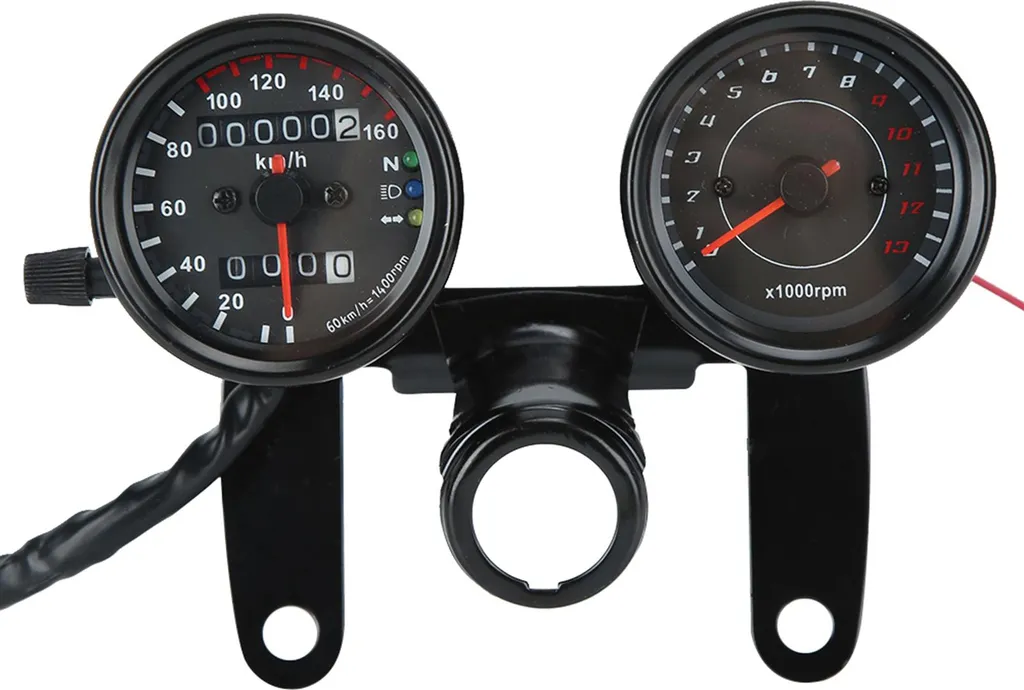 Compteur moto universel étanche pour remplacer un instrument défectueux