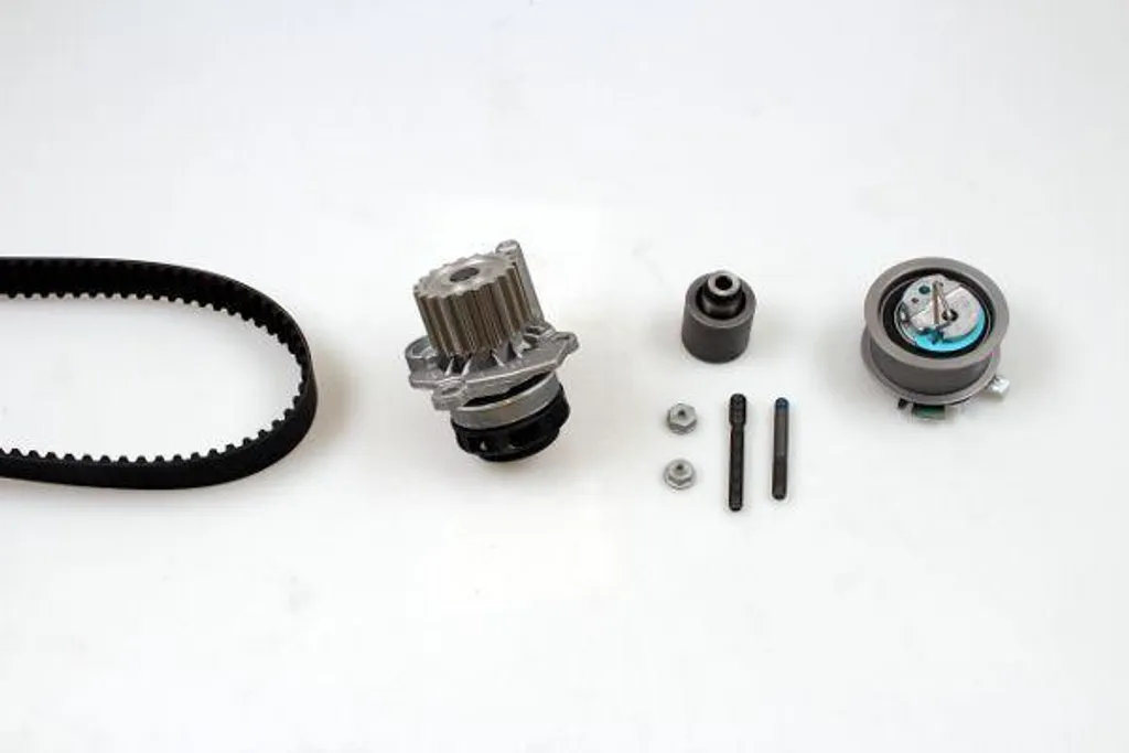 Kit courroie de distribution HEPU PK05510 avec pompe à eau OE 038121011H