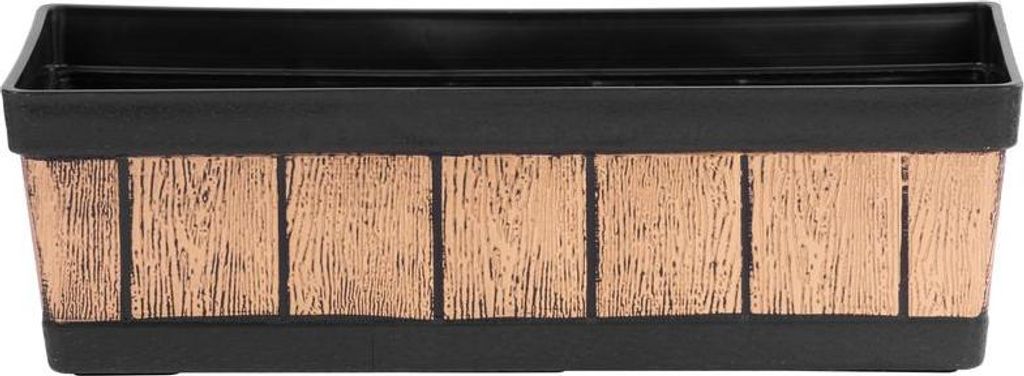 Vaso Strend Pro Woodeff, 15x47x17 cm, oro, fioriera, Immagine del prodotto 