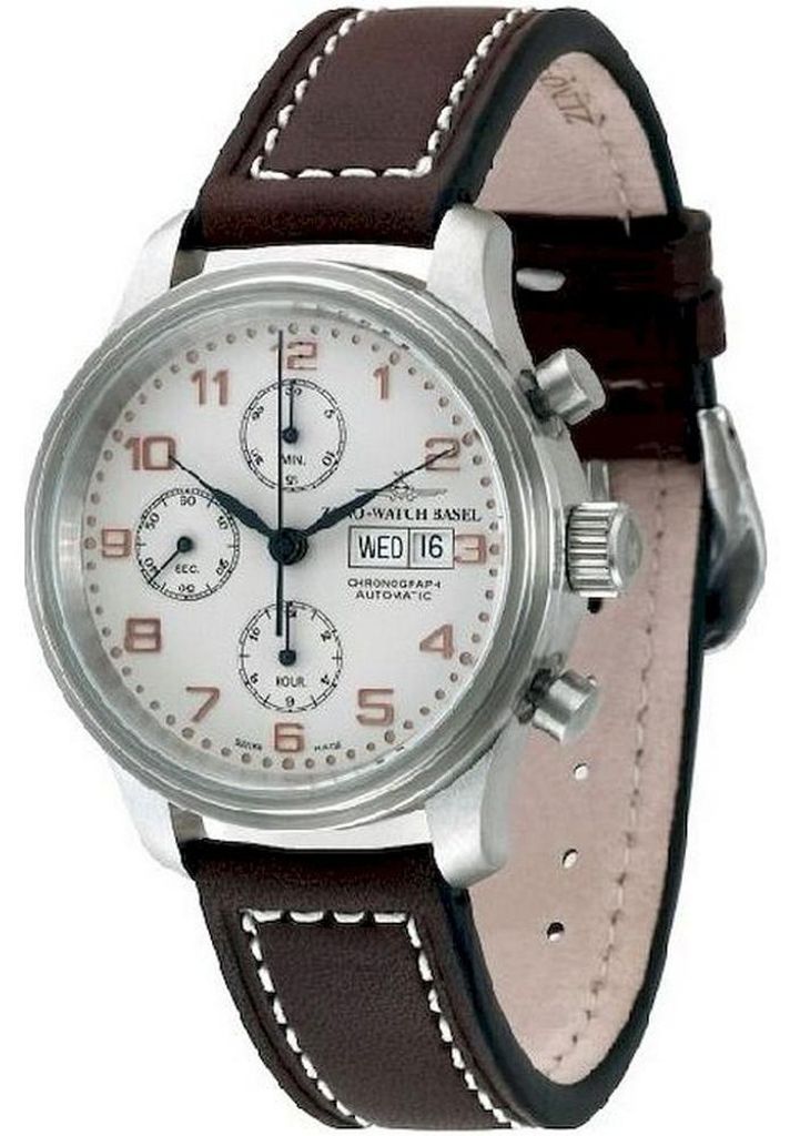 Zeno-Watch - Armbanduhr - Herren - Chrono - NC Retro 9557TVDD-f2