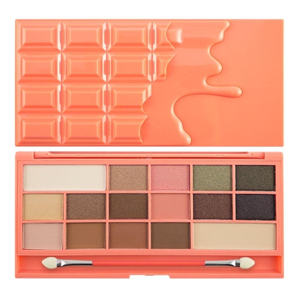 Revolution I Heart Makeup Chocolate And Peaches Eye Shadow Palette 22g