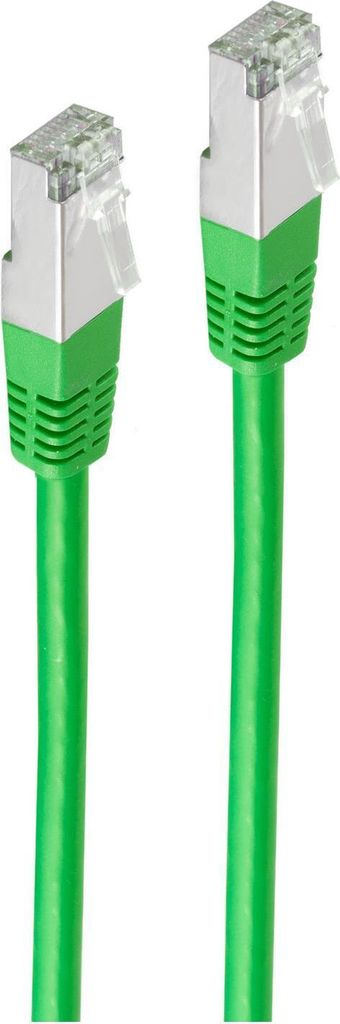 Patchkabel cat. 5e SF/UTP grün 15m