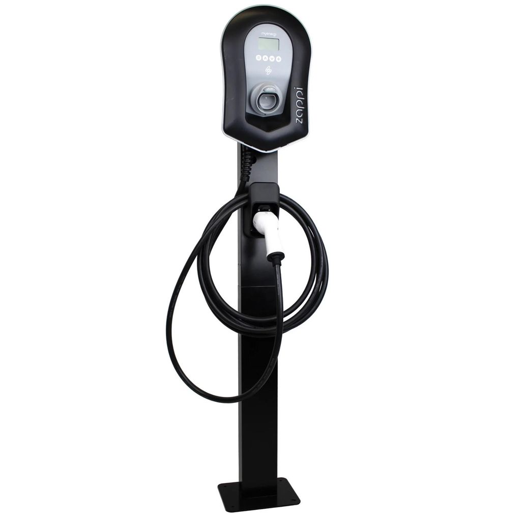 Stojak Myenergi Zappi V2.1 Wallbox, czarny, metalowy, do Zdjęcie produktu 