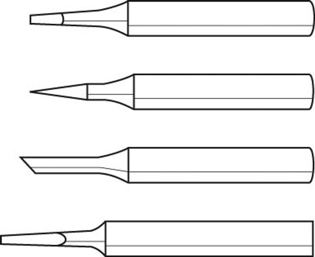 Lötspitze Serie 172 bleistiftspitz B.1,1mm 0172 BD/SB ERSA