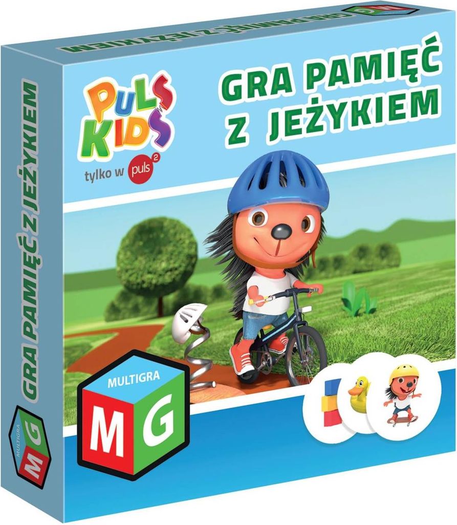 MULTIGRA Gra Pamięć z Jeżykiem dla Dzieci 05082 Zdjęcie produktu 