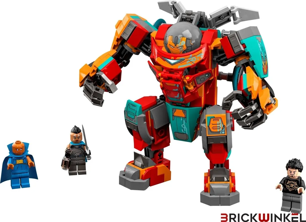 Robot Iron Man LEGO Marvel 76194 Jouet de construction transformable 2-en-1 - 22