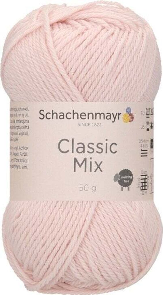 Schachenmayr Classic Mix 00035 Rose Strickgarn