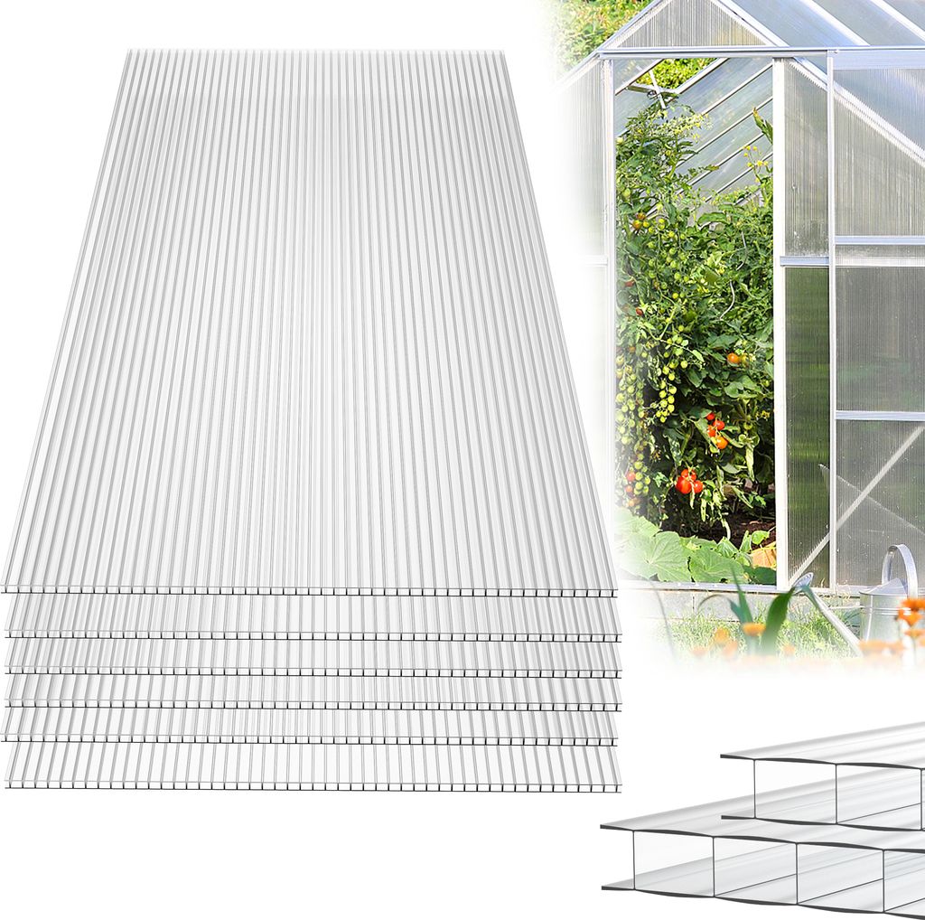 UISEBRT 14 X polykarbonátová dutá komora Twin-Wall Sheet Obrázok produktu 1