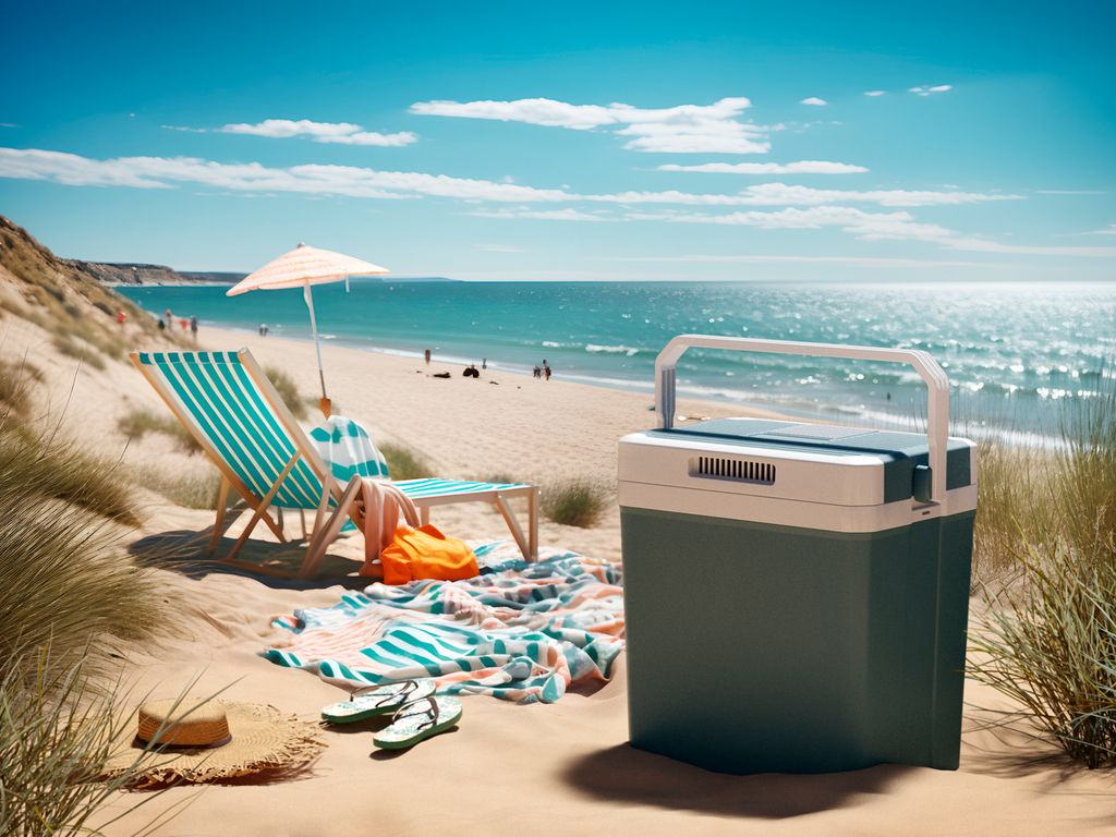 TRISTAR KB-7530 Mobile Kühlbox, Farbe:Grau Produktbild 