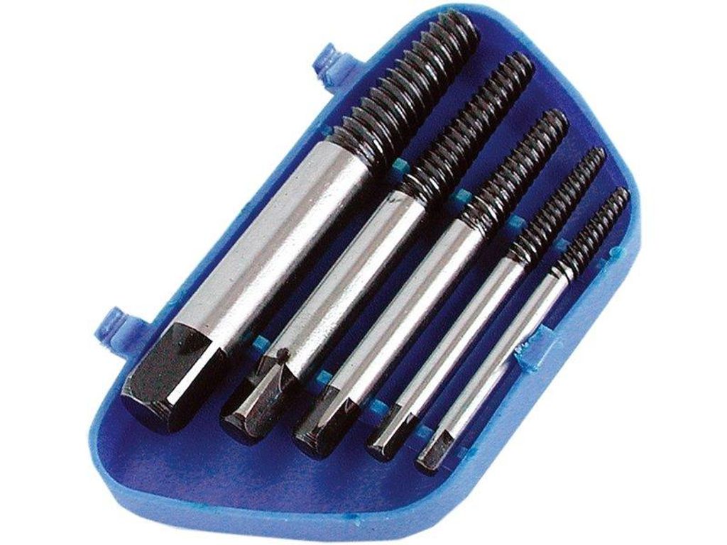 Extol Craft Ausdreher für gebogene Schrauben M3-M18, 5er-Set