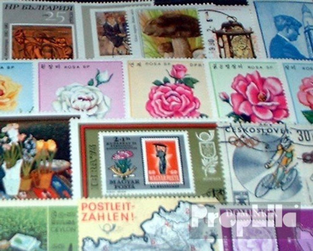 Briefmarken Alle Welt 300 verschiedene Sondermarken Produktbild 