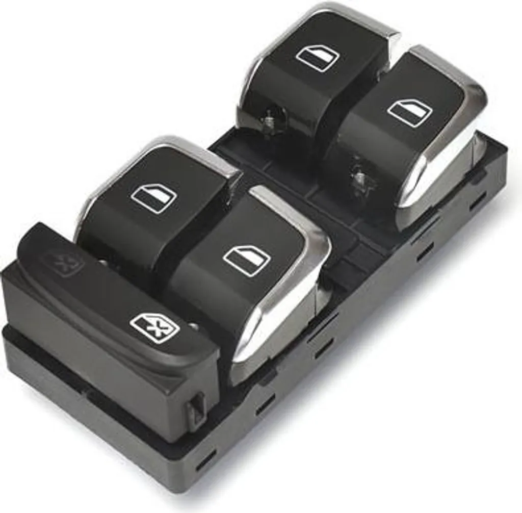 Kit Pulsanti Cromati Audi A4 A5 Q5 - Restauro Interni 8R B8