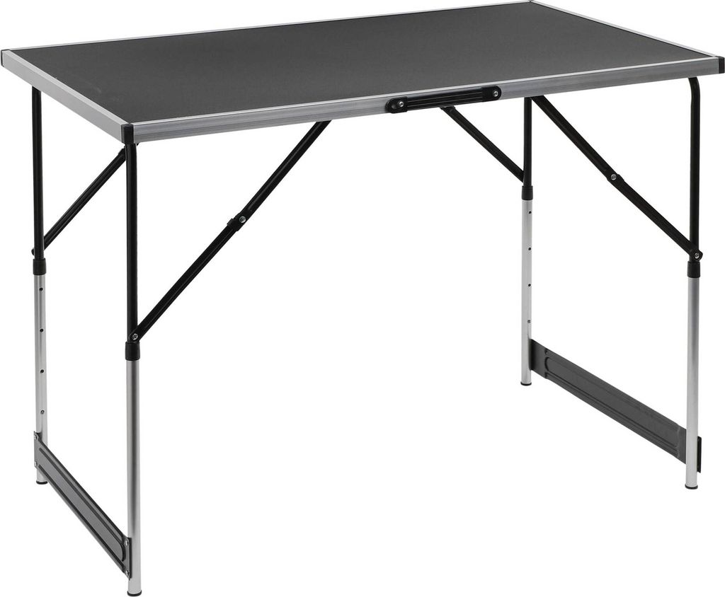 HI Klapptisch 100 x 60 x 94 cm Aluminium Produktbild 4