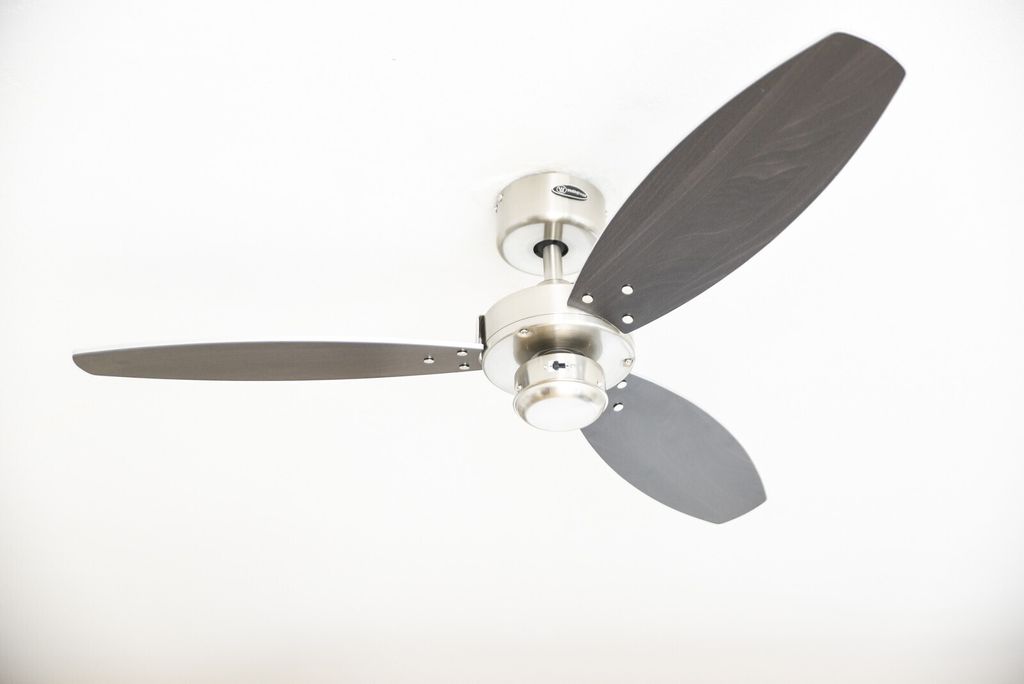 Westinghouse Deckenventilator Jet Nickel 105 cm mit Zugkette