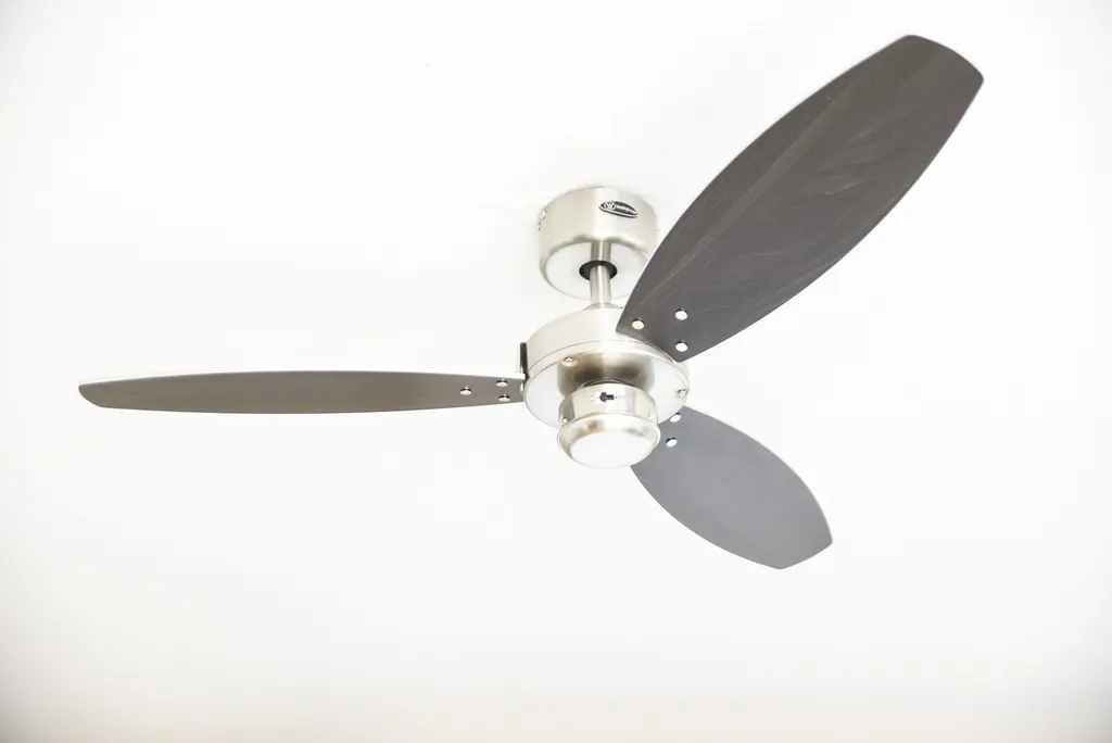 Ventilateur de plafond Westinghouse Jet Nickel 105 cm pales réversibles