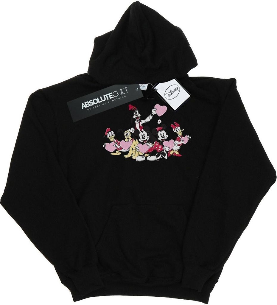 Disney - "Love Friends" Kapuzenpullover für Damen BI11149 (L) (Schwarz)