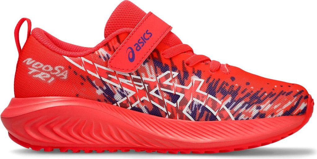 ASICS Pre Noosa Tri 16 PS - Flash Red/White - Kinder, Unisex - 31.5