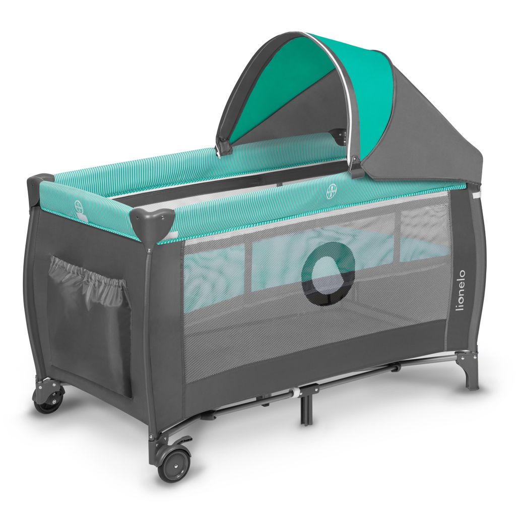 Lionelo Sven Plus 2in1 Baby Bett Laufstall Baby bis 15 kg Produktbild 13