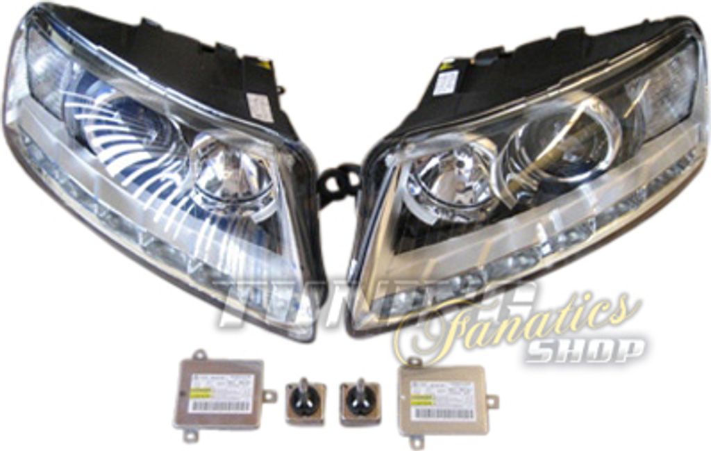 Original Facelift LED TFL Bi-Xenon Scheinwerfer SET für Audi A6 S6 4F + Avant